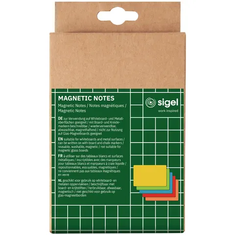 SIGEL Haftnotiz Magnetic Notes Meet up, farbig sortiert – Bild 2