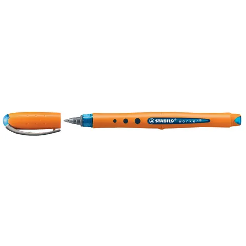 STABILO Tintenroller worker fine, blau – Bild 2