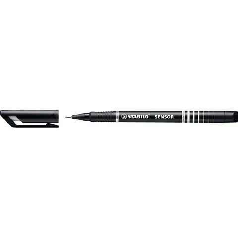 STABILO Fineliner SENSOR fein, schwarz – Bild 2