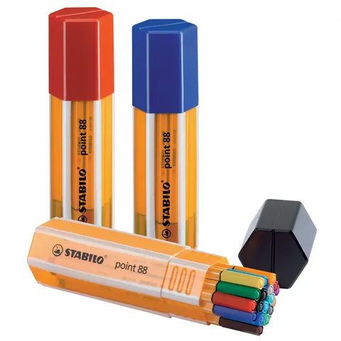 STABILO Fineliner point 88, 20er Big point Box – Bild 2