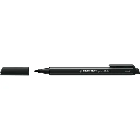 STABILO Fasermaler pointMax, schwarz – Bild 2