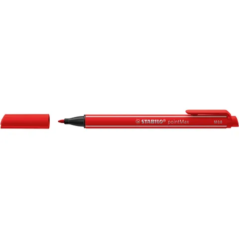 STABILO Fasermaler pointMax, karminrot – Bild 2