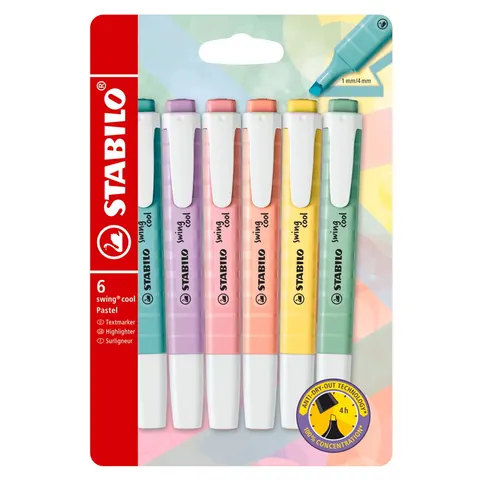 STABILO Swing Cool Textmarker Mehrfarbig – EO275608 – Bild 2