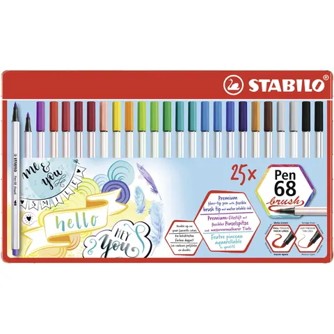 STABILO Brush-Pens Mehrfarbig – 56825321 – Bild 2