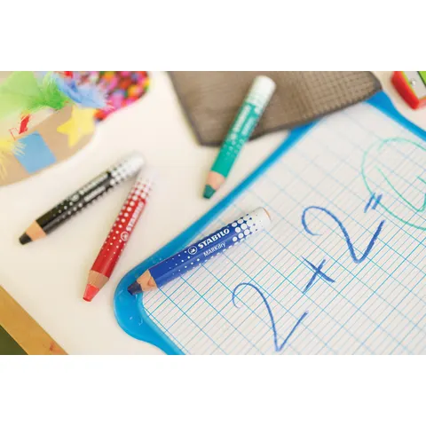 STABILO Whiteboard-Marker MARKdry, schwarz – Bild 2