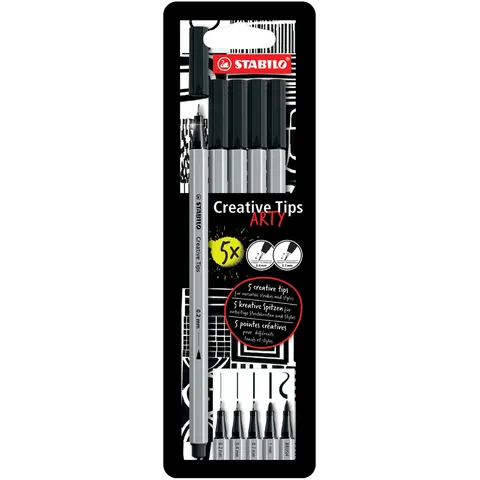 STABILO Filzstifte ARTY BLACK – Bild 2