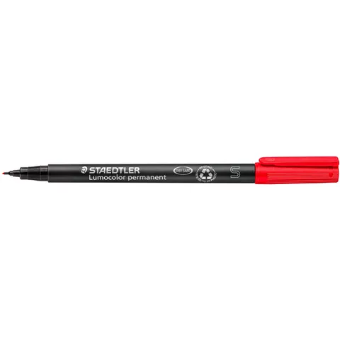 STAEDTLER Lumocolor Permanent-Marker 313S, rot – Bild 3