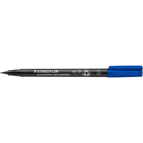 STAEDTLER Lumocolor Permanent-Marker 313S, blau – Bild 2