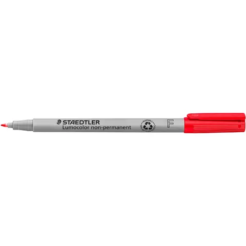 STAEDTLER Lumocolor NonPermanent-Marker 316F, rot – Bild 3