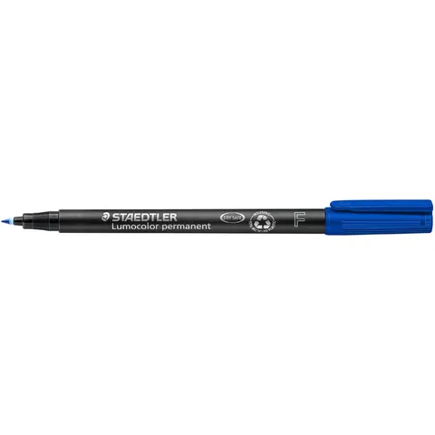 STAEDTLER Lumocolor Permanent-Marker 318F, blau – Bild 3