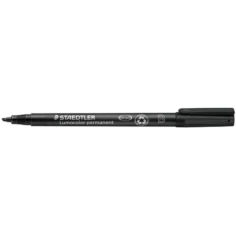 STAEDTLER Lumocolor Permanent-Marker 314B, schwarz – Bild 2