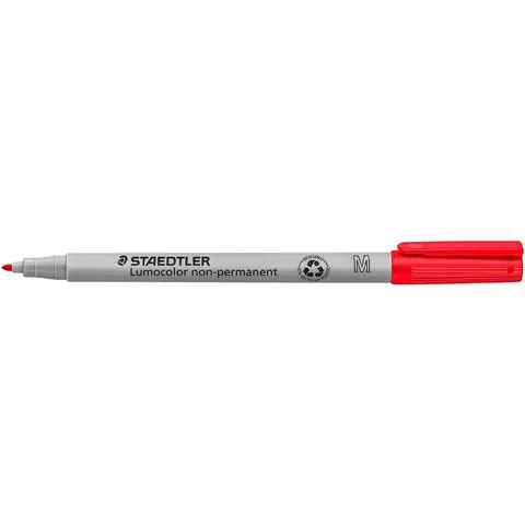 STAEDTLER Lumocolor NonPermanent-Marker 315M, rot – Bild 3
