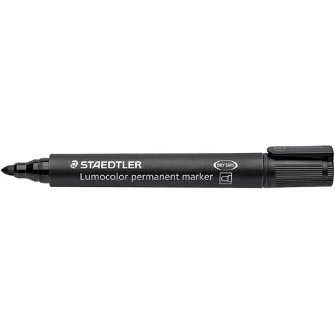 STAEDTLER Lumocolor Permanent-Marker 352, schwarz – Bild 2