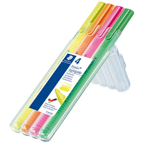 STAEDTLER Textmarker triplus textsurfer 4St Box – Bild 2