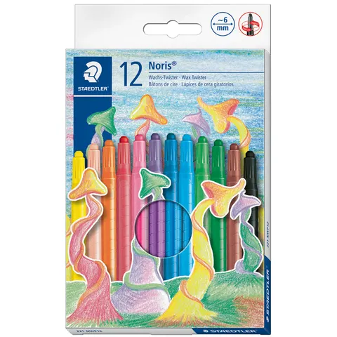STAEDTLER Wachsmalstifte 12St. – Bild 2
