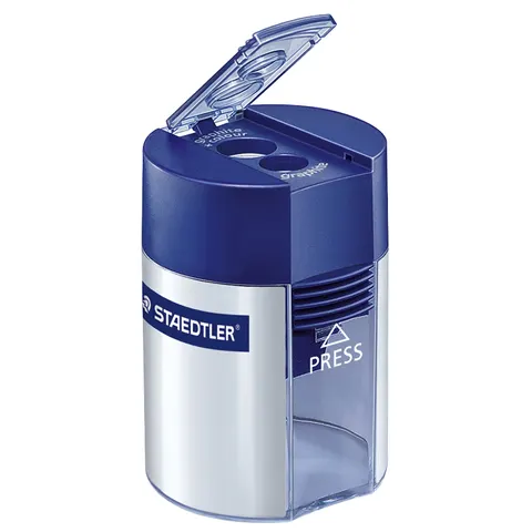 STAEDTLER Doppelspitzdose rund blau – Bild 2