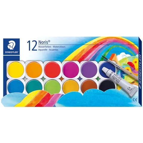 STAEDTLER Wasserfarbkasten 12 Farben – Bild 2