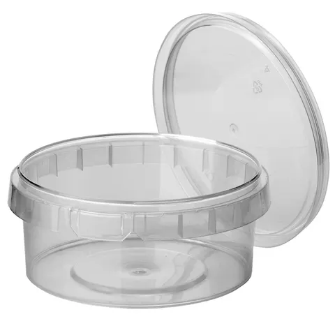 STARPAK Feinkostbecher 11.8 cm 0,48 l transparent – Bild 2