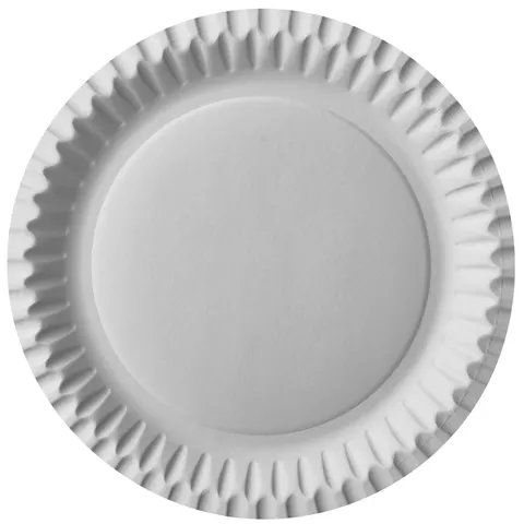 STARPAK Pappteller 23 cm weiß – Bild 2