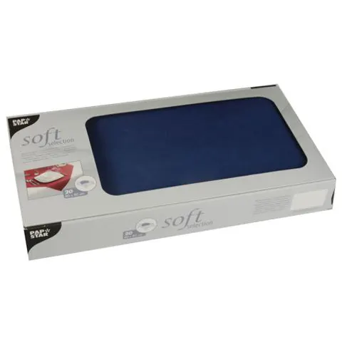 STARPAK Mitteldecke , soft selection, , dunkelblau – Bild 2