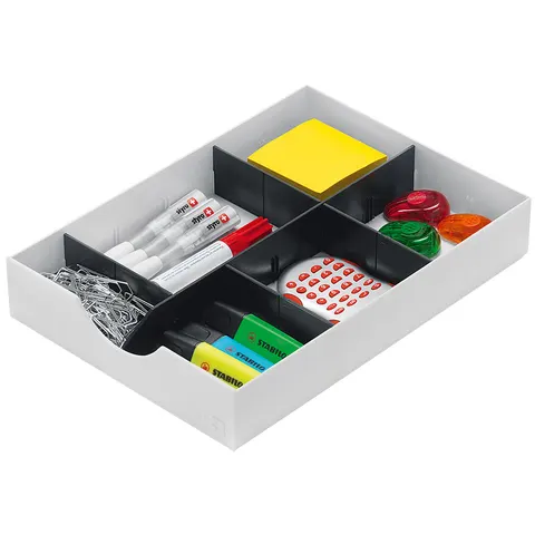 styro Schubladeneinsatz Polystyrol schwarz – Bild 2