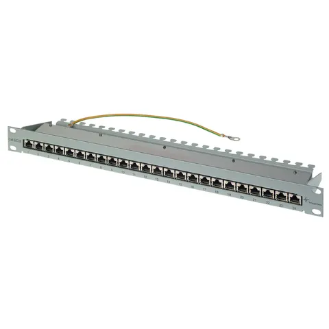 Telegärtner 19, Patch Panel, K Class EA(tief), 24 x RJ45 – Bild 3