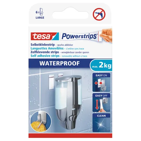 tesa Powerstrips Waterproof Strips – Bild 3