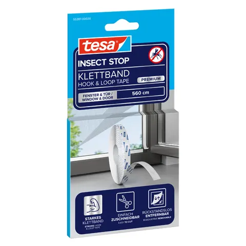 Tesa Fliegengitter anthrazit 1,3m:1,5m Premium – Bild 2