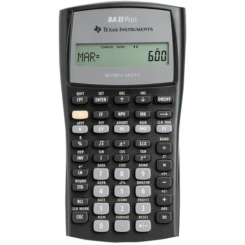 TEXAS INSTRUMENTS Finanzrechner TI-BA II Plus – Bild 2