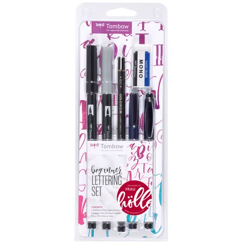 Tombow Handlettering-Set , beginner, , 6er Set – Bild 2