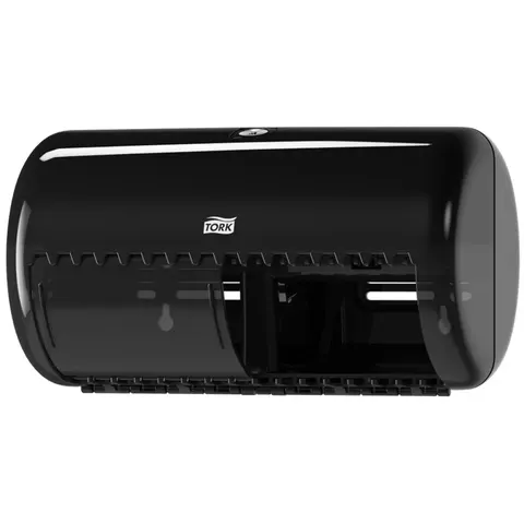 TORK Toilettenpapier-Spender ELEVATION, schwarz – Bild 2
