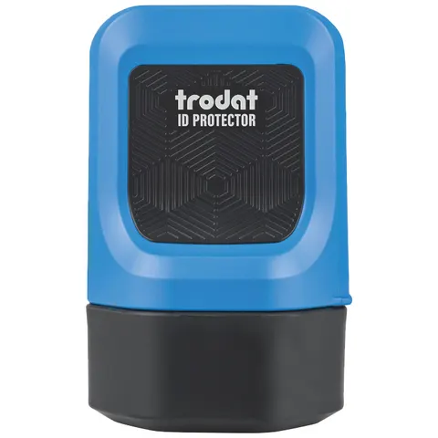 trodat Datenschutz-Rollstempel ID Protector, blau – Bild 2