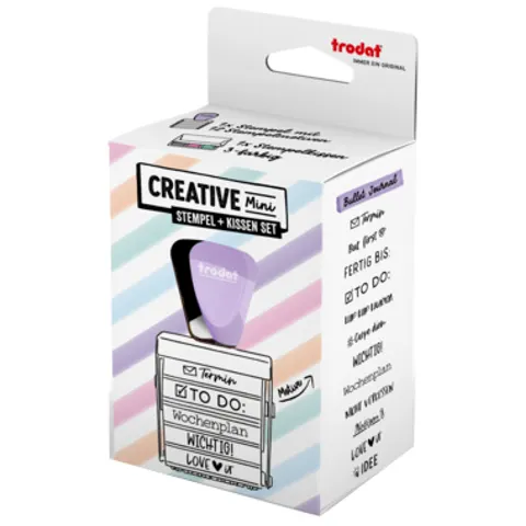 trodat Creative Mini Motivstempel Bullet Journal – Bild 2