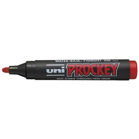 uni-ball Permanent-Marker PROCKEY (PM-126), rot – Bild 2