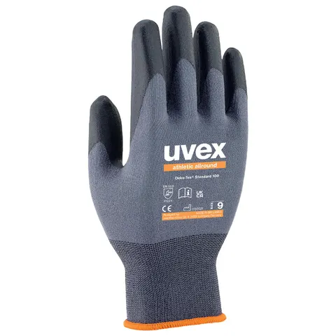 uvex Arbeitshandschuh athletic allround, Größe 7 – Bild 2