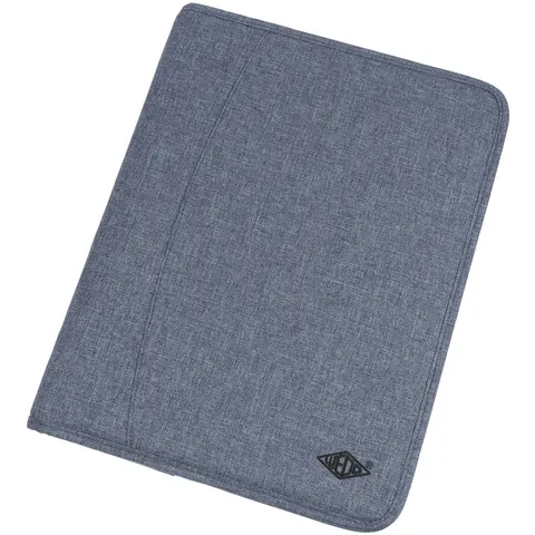 WEDO Ringbuchmappe Denim Kunstfaser DIN A4 blau – Bild 2