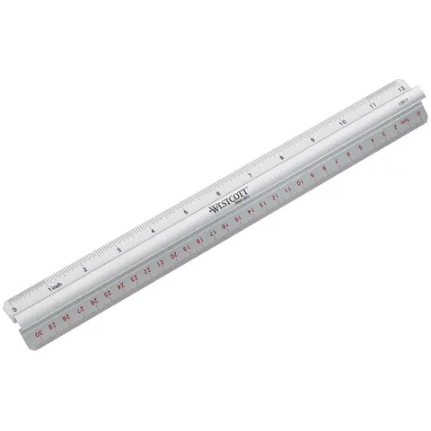WESTCOTT Lineal 30 cm – E1011400 – Bild 2