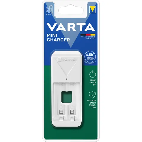 VARTA Ladegerät Mini Charger, weiß – Bild 2