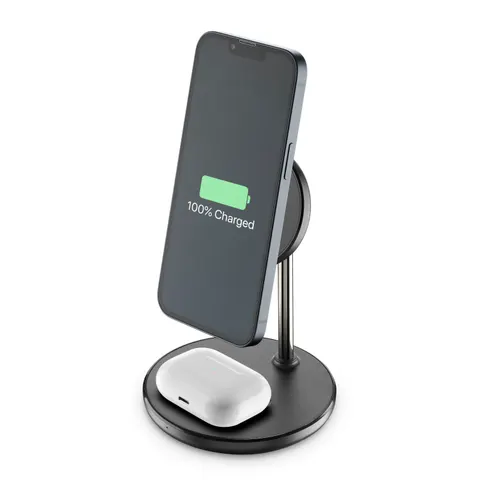Cellularline Mag Duo Wireless Charger – Bild 2