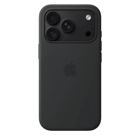 Apple iPhone 18 Pro Silikon Case mit MagSafe, Schwarz – Bild 4