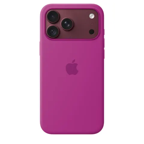 Apple iPhone 18 Pro Max Silikon Case mit MagSafe, Magenta – Bild 4