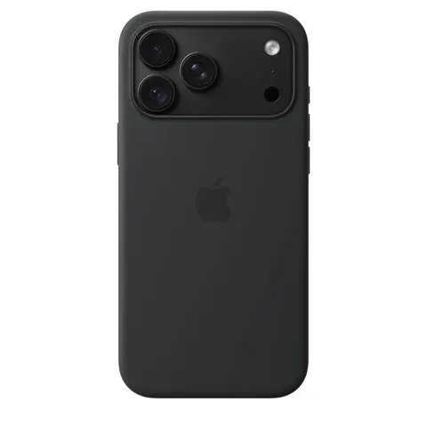 Apple iPhone 18 Pro Max Silikon Case mit MagSafe, Schwarz – Bild 4