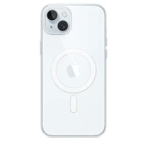 Apple Clear Case mit MagSafe für iPhone 15 Plus, transparent – Bild 2