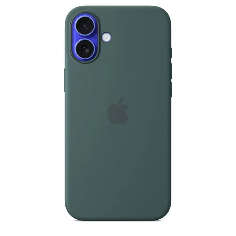 Apple Silikon Case iPhone 16 Plus mit MagSafe (seegrün) – Bild 3