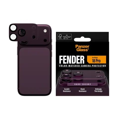 Fender iP 18 Pro Dark Cherry Kameraschutz – Bild 2