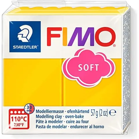 FIMO Mod.masse Fimo soft sonnengelb – Bild 2