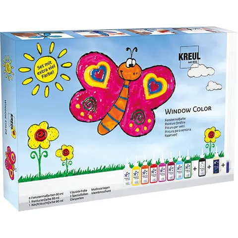 KREUL Window Color Set mit extra viel Farbe – Bild 2