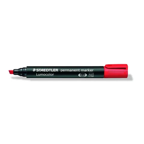 STAEDTLER Lumocolor Permanent-Marker 350, rot – Bild 2