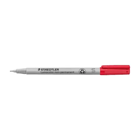 STAEDTLER Lumocolor NonPermanent-Marker 311S, rot – Bild 2