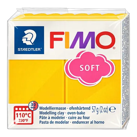 FIMO Mod.masse Fimo soft windsorblau – Bild 2